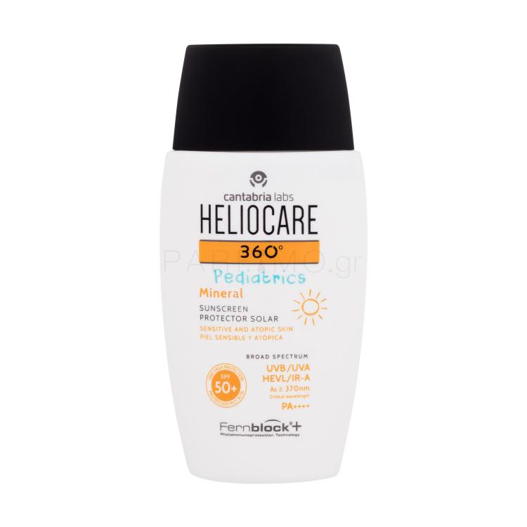 Heliocare 360° Pediatrics Mineral SPF50+ Αντιηλιακό προϊόν για το σώμα για παιδιά 50 ml