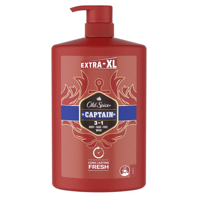 Old Spice Captain Αφρόλουτρο για άνδρες 1000 ml