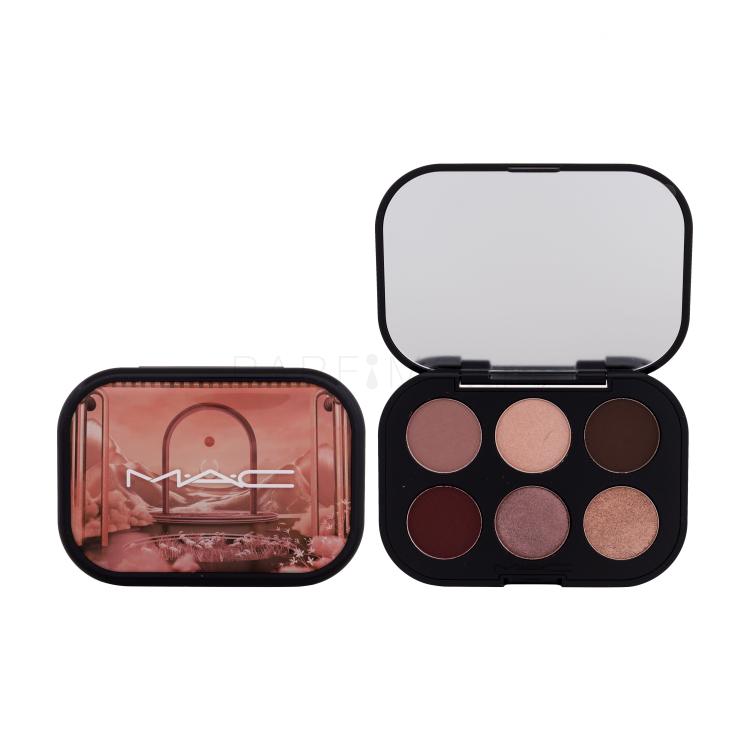 MAC Connect In Colour Eye Shadow Palette Σκιές ματιών για γυναίκες 6,25 gr Απόχρωση Embedded In Burgundy