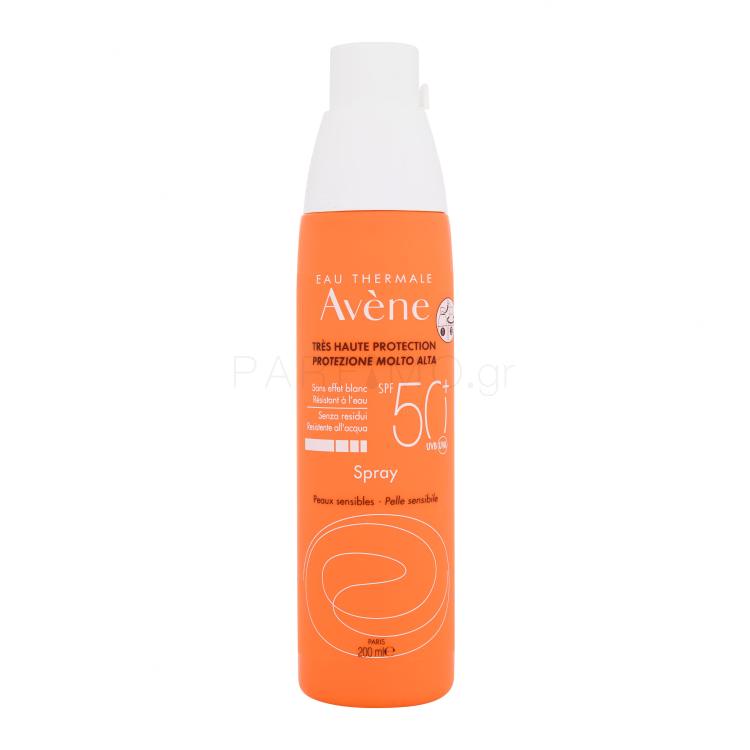 Avene Sun Spray SPF50+ Αντιηλιακό προϊόν για το σώμα 200 ml