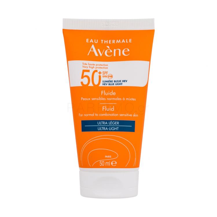 Avene Sun Fluid SPF50+ Αντιηλιακό προϊόν προσώπου 50 ml