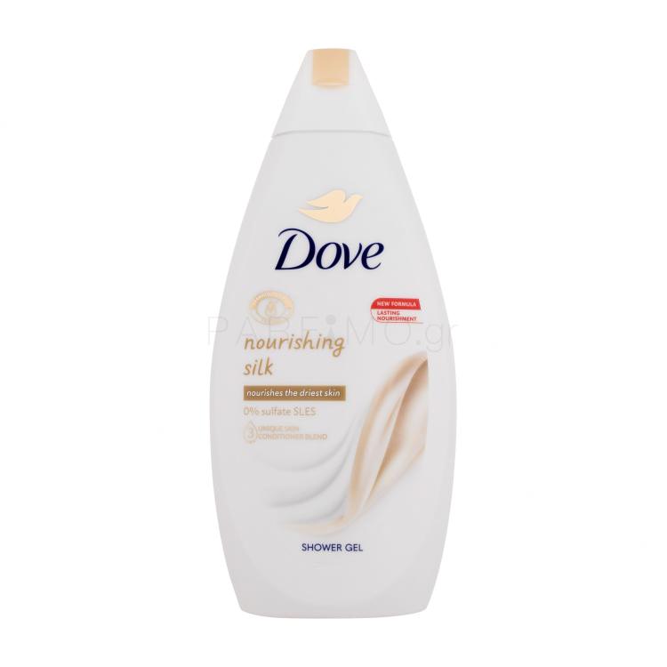 Dove Nourishing Silk Αφρόλουτρο για γυναίκες 450 ml