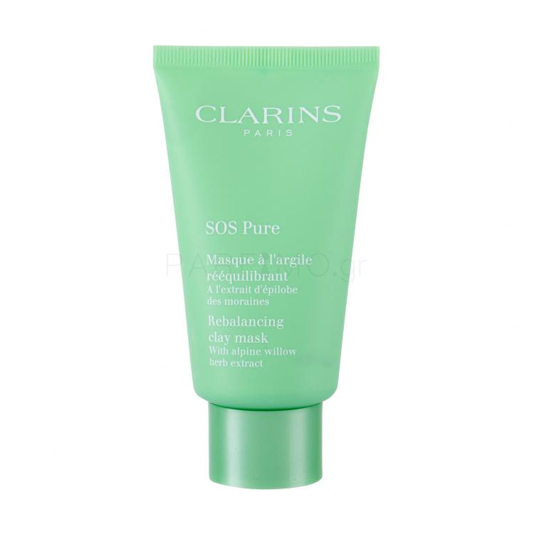 Clarins SOS Pure Μάσκα προσώπου για γυναίκες 75 ml