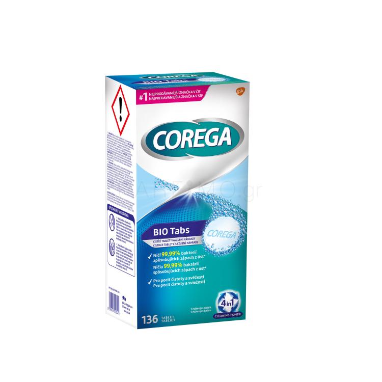 Corega Tabs Bio Ταμπλέτες και διαλύματα κθαρισμού Σετ