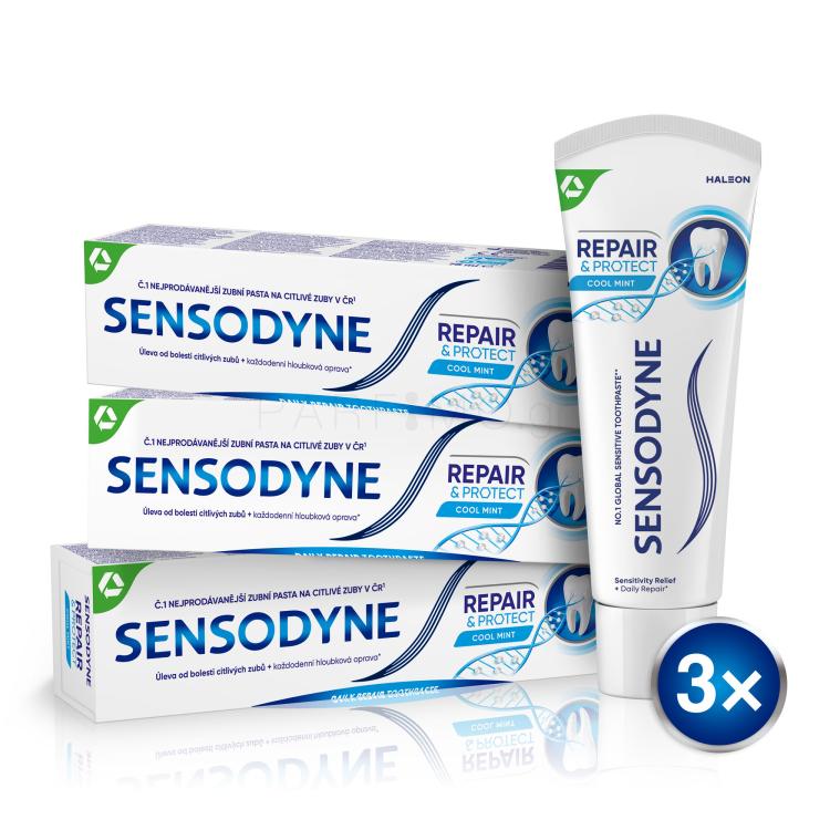 Sensodyne Repair &amp; Protect Trio Οδοντόκρεμες Σετ