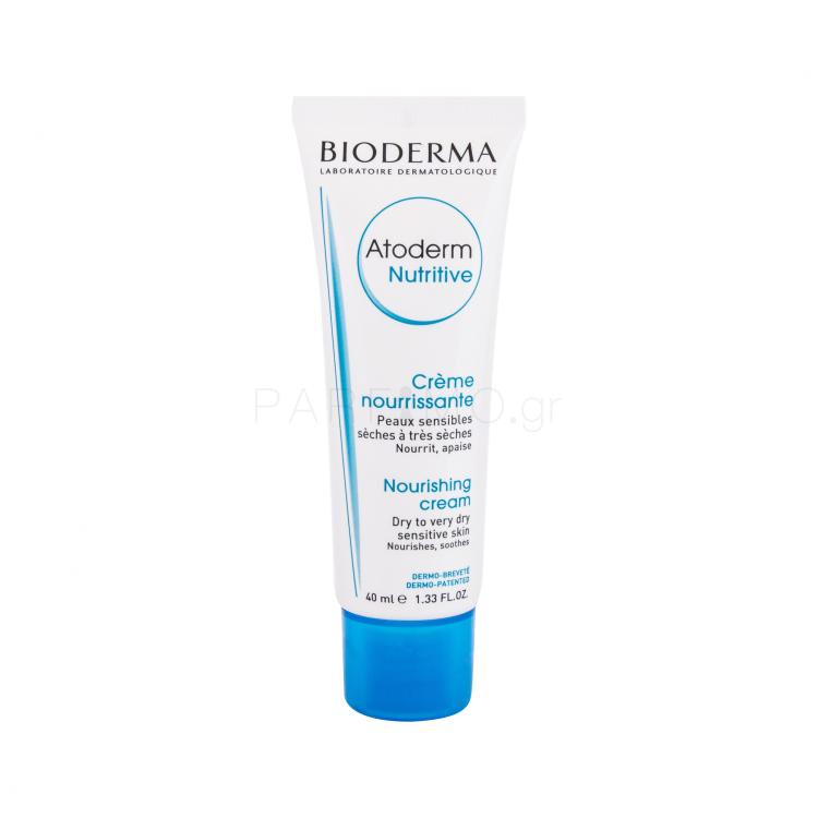 BIODERMA Atoderm Nutritive Cream Κρέμα προσώπου ημέρας 40 ml ελλατωματική συσκευασία