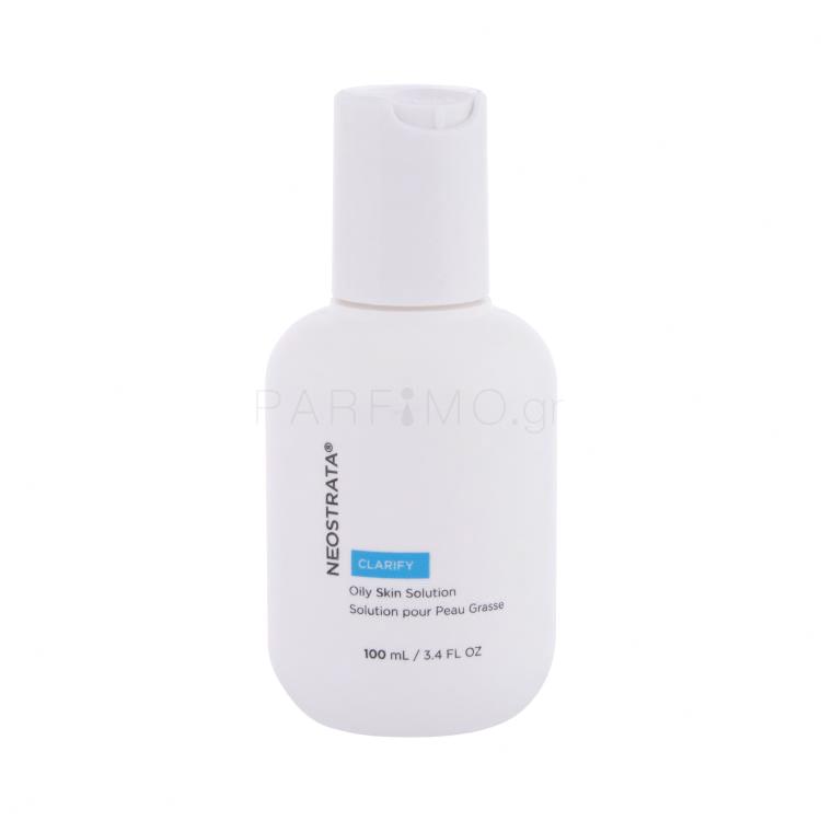 NeoStrata Clarify Oily Skin Solution Νερό καθαρισμού προσώπου για γυναίκες 100 ml ελλατωματική συσκευασία