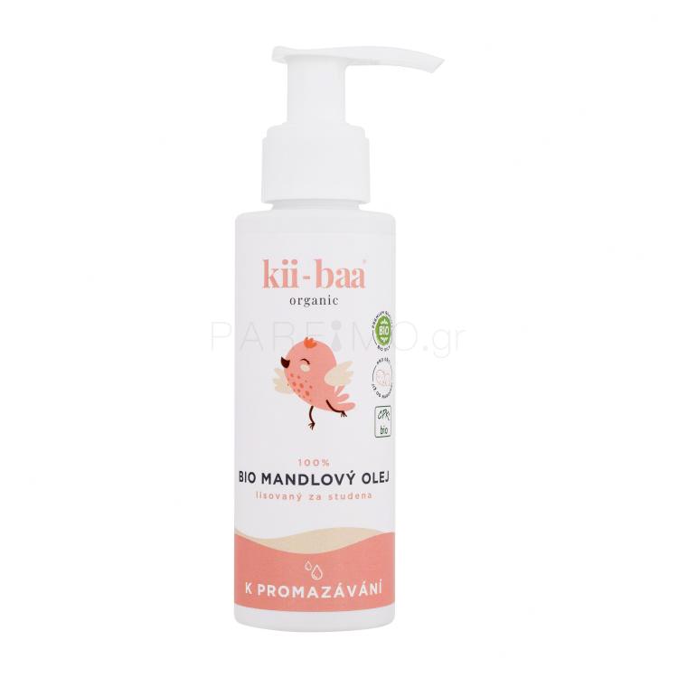 Kii-Baa Organic Baby Bio Almond Oil Λάδι σώματος για παιδιά 100 ml