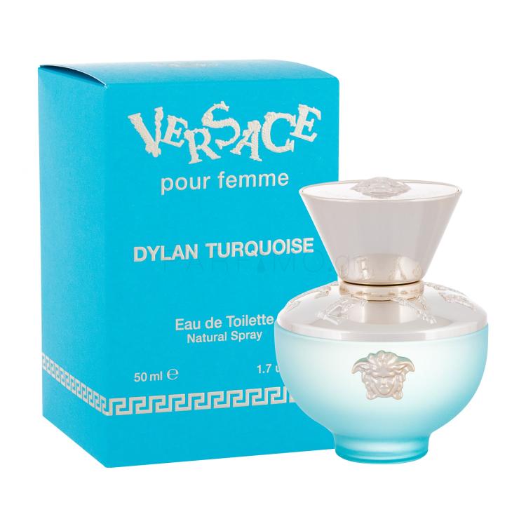 Versace Pour Femme Dylan Turquoise Eau de Toilette για γυναίκες 50 ml ελλατωματική συσκευασία