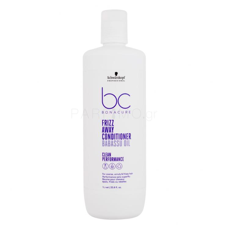 Schwarzkopf Professional BC Bonacure Frizz Away Conditioner Μαλακτικό μαλλιών για γυναίκες 1000 ml