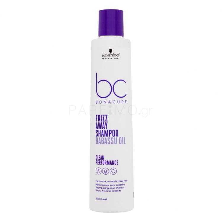 Schwarzkopf Professional BC Bonacure Frizz Away Shampoo Σαμπουάν για γυναίκες 250 ml