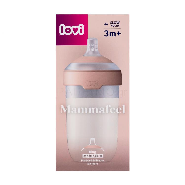 LOVI Mammafeel Bottle 3m+ Μπιμπερό για παιδιά 250 ml