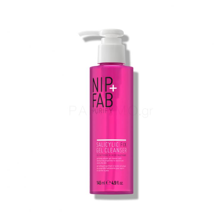 NIP+FAB Purify Salicylic Fix Gel Cleanser Καθαριστικό τζελ για γυναίκες 145 ml