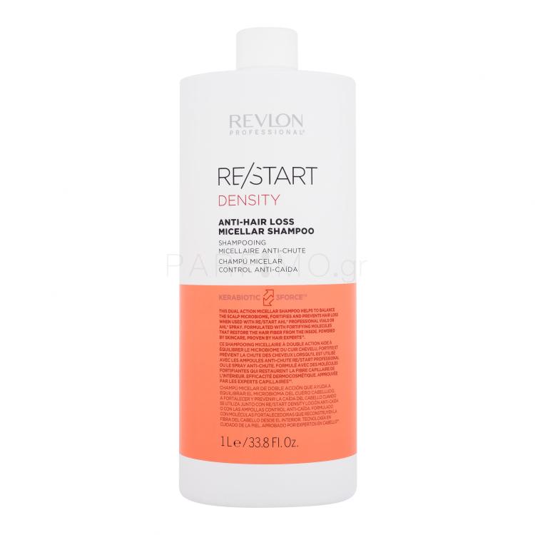 Revlon Professional Re/Start Density Anti-Hair Loss Micellar Shampoo Σαμπουάν για γυναίκες 1000 ml