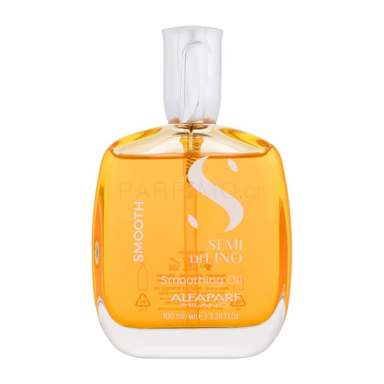 ALFAPARF MILANO Semi Di Lino Smooth Smoothing Oil Λάδι μαλλιών για γυναίκες 100 ml