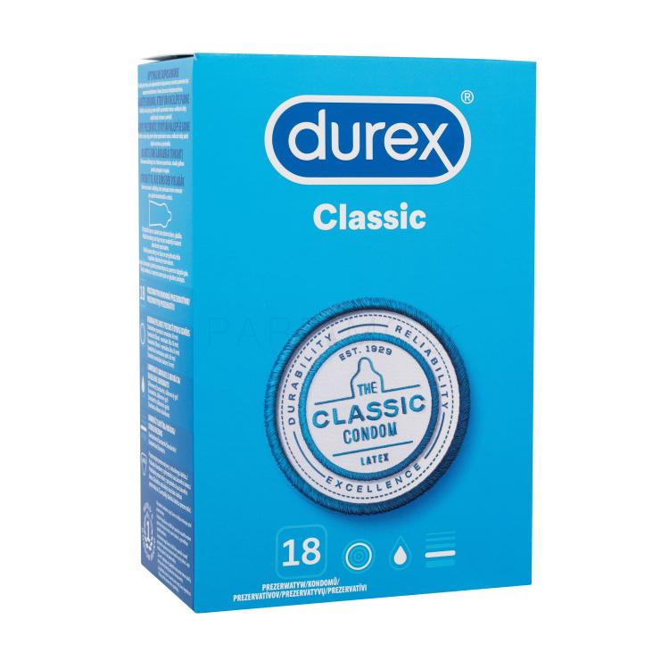 Durex Classic Προφυλακτικό για άνδρες Σετ