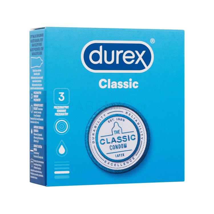 Durex Classic Προφυλακτικό για άνδρες Σετ