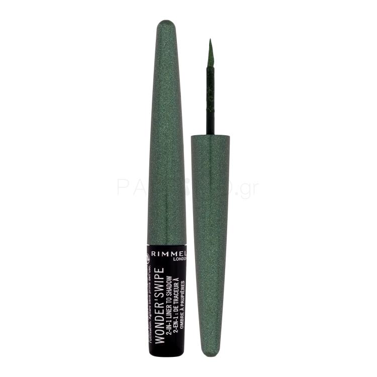 Rimmel London Wonder´Swipe 2in1 Eyeliner για γυναίκες 1,7 ml Απόχρωση 012 Kha-Ching