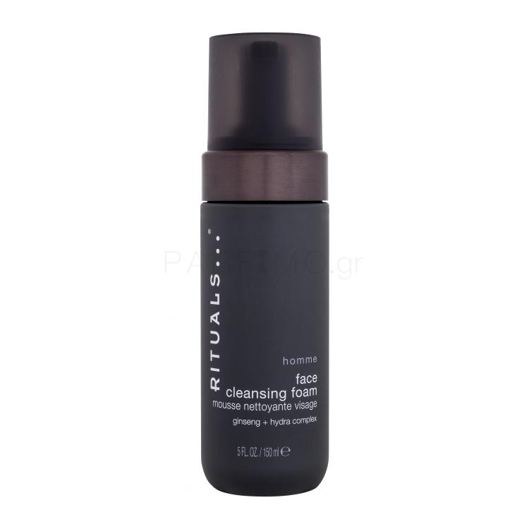 Rituals Homme Face Cleansing Foam Αφρός καθαρισμού για άνδρες 150 ml