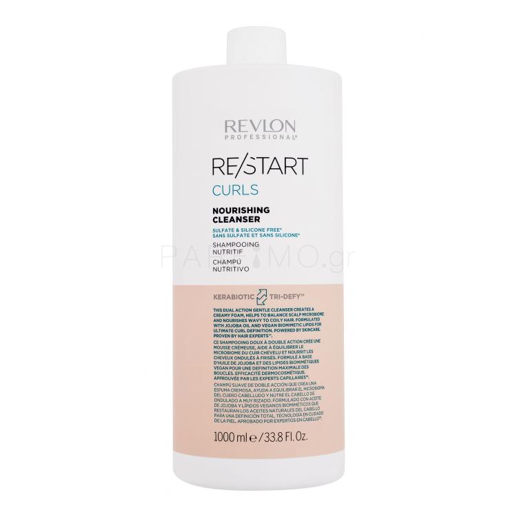 Revlon Professional Re/Start Curls Nourishing Cleanser Σαμπουάν για γυναίκες 1000 ml