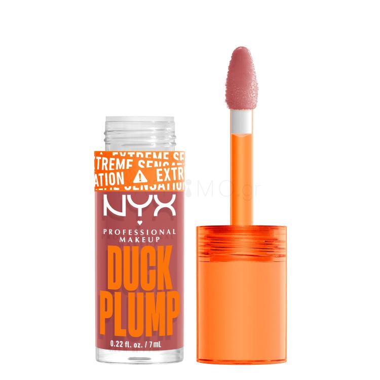 NYX Professional Makeup Duck Plump Lip Gloss για γυναίκες 7 ml Απόχρωση 03 Nude Swings