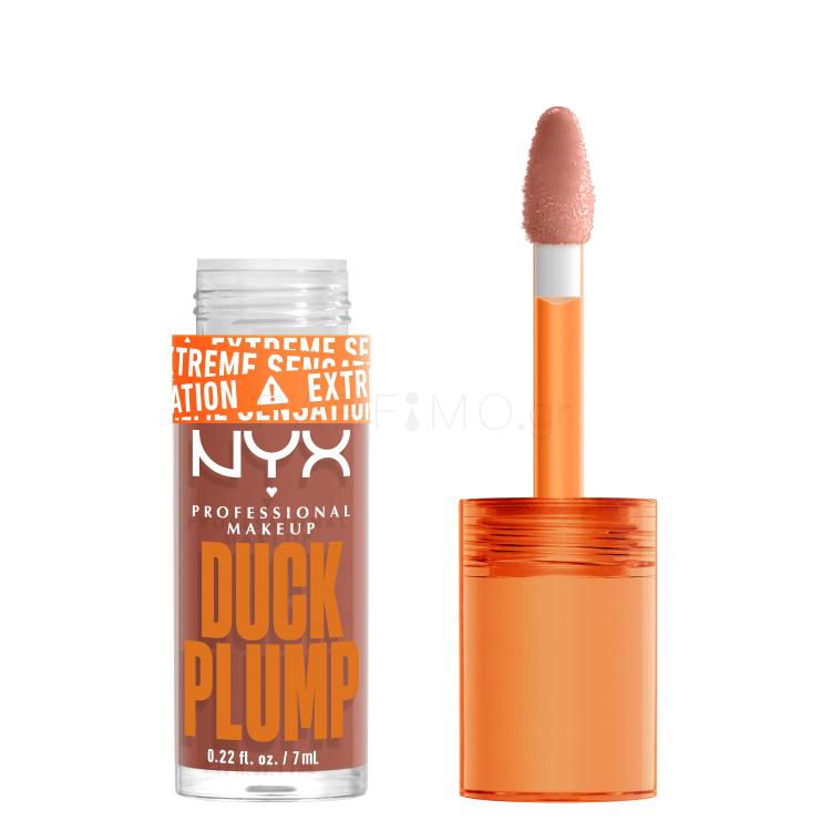 NYX Professional Makeup Duck Plump Lip Gloss για γυναίκες 7 ml Απόχρωση 04 Apri Caught