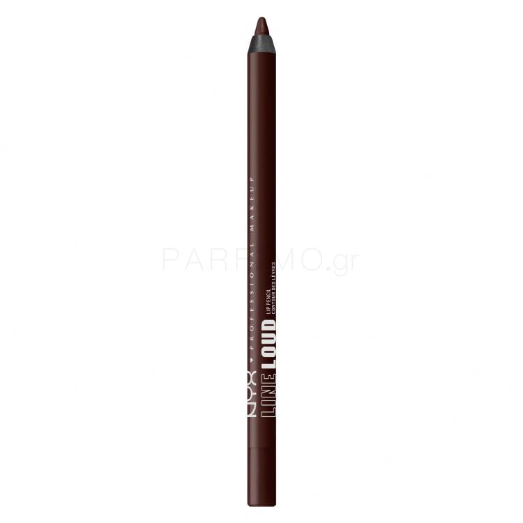 NYX Professional Makeup Line Loud Μολύβι για τα χείλη για γυναίκες 1,2 gr Απόχρωση 35 No Wine Ing