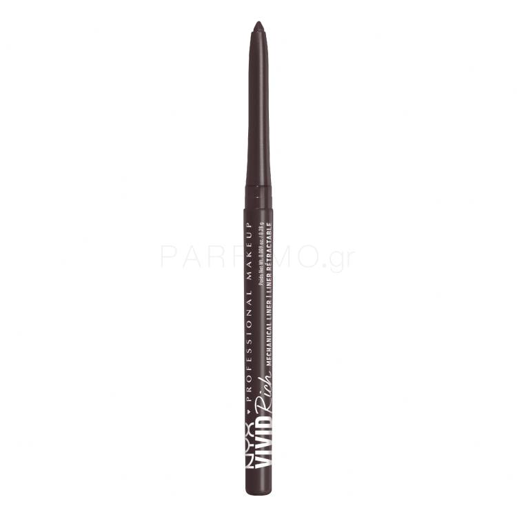 NYX Professional Makeup Vivid Rich Mechanical Liner Μολύβι για τα μάτια για γυναίκες 0,28 gr Απόχρωση 15 Smokin Topaz