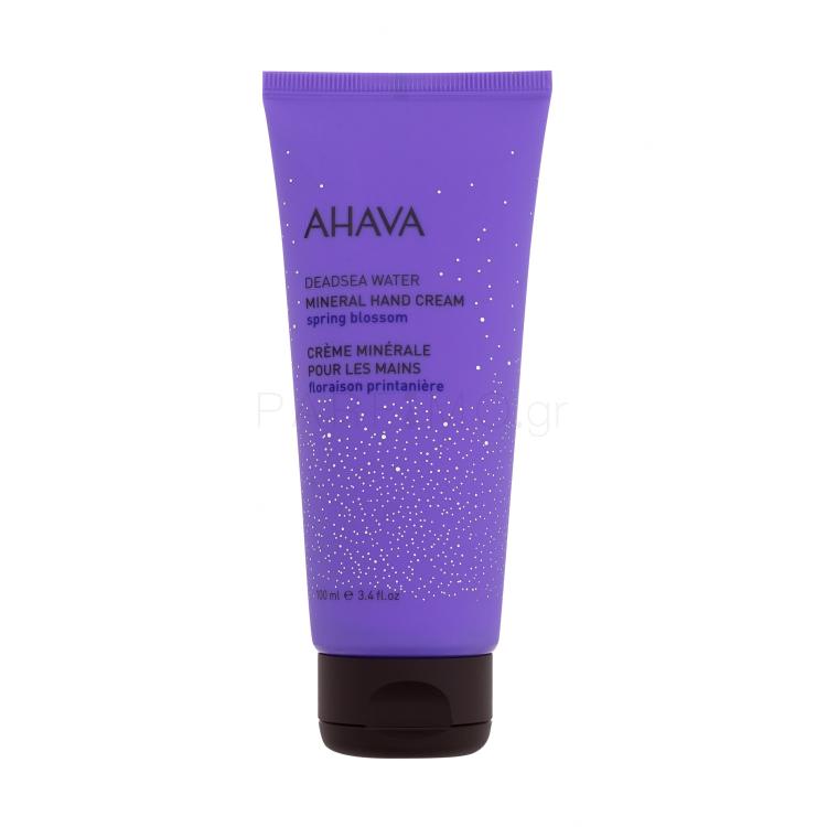AHAVA Deadsea Water Mineral Hand Cream Spring Blossom Κρέμα για τα χέρια για γυναίκες 100 ml