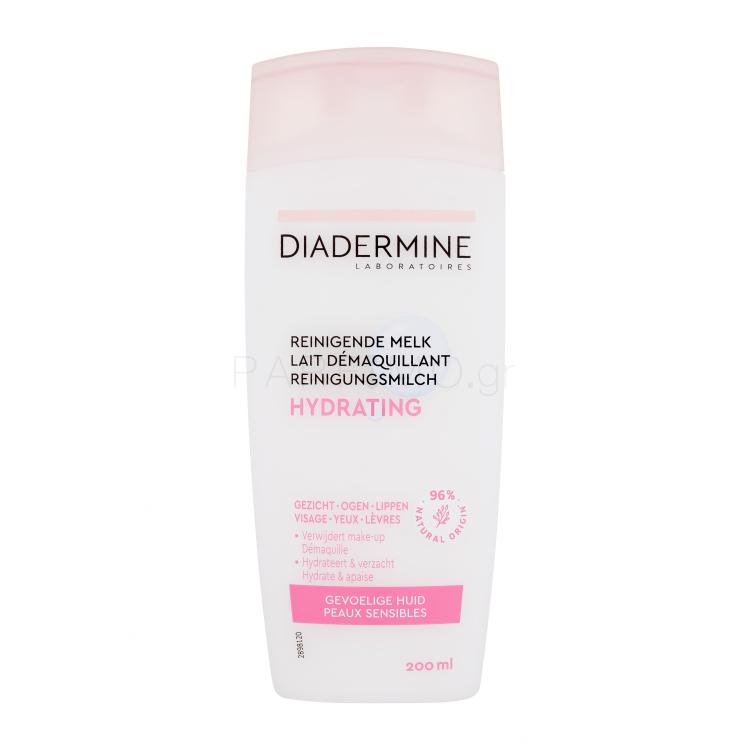 Diadermine Hydrating Cleansing Milk Γαλάκτωμα για γυναίκες 200 ml