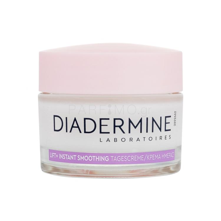 Diadermine Lift+ Instant Smoothing Anti-Age Day Cream Κρέμα προσώπου ημέρας για γυναίκες 50 ml ελλατωματική συσκευασία