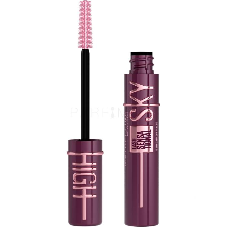 Maybelline Lash Sensational Sky High Μάσκαρα για γυναίκες 7,2 ml Απόχρωση Burgundy Haze