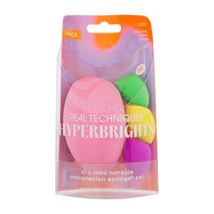 Real Techniques Hyperbrights Miracle Complexion Sponge Σφουγγαράκι για make up για γυναίκες Σετ