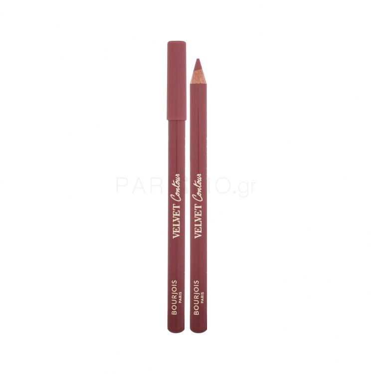 BOURJOIS Paris Velvet Contour Μολύβι για τα χείλη για γυναίκες 1,14 gr Απόχρωση 13 Nohalicious