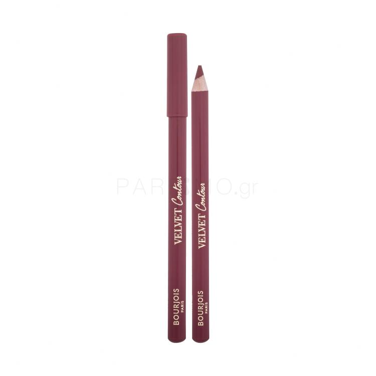 BOURJOIS Paris Velvet Contour Μολύβι για τα χείλη για γυναίκες 1,14 gr Απόχρωση 33 Rose Water