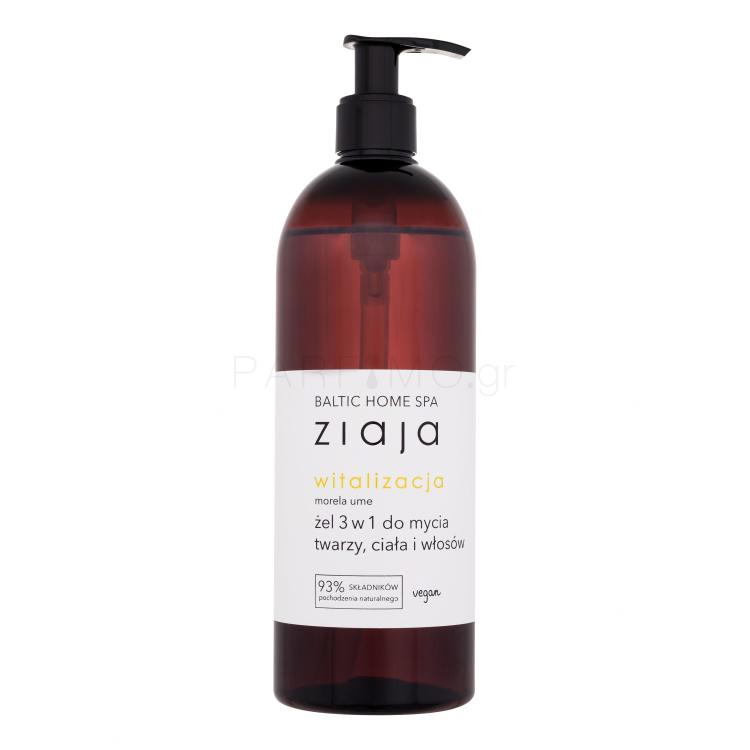 Ziaja Baltic Home Spa Vitality Shower Gel &amp; Shampoo 3 in 1 Αφρόλουτρο για γυναίκες 500 ml