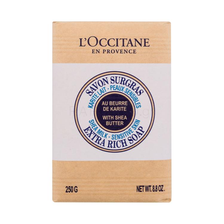 L&#039;Occitane Shea Milk Extra Rich Soap Στερεό σαπούνι 250 gr