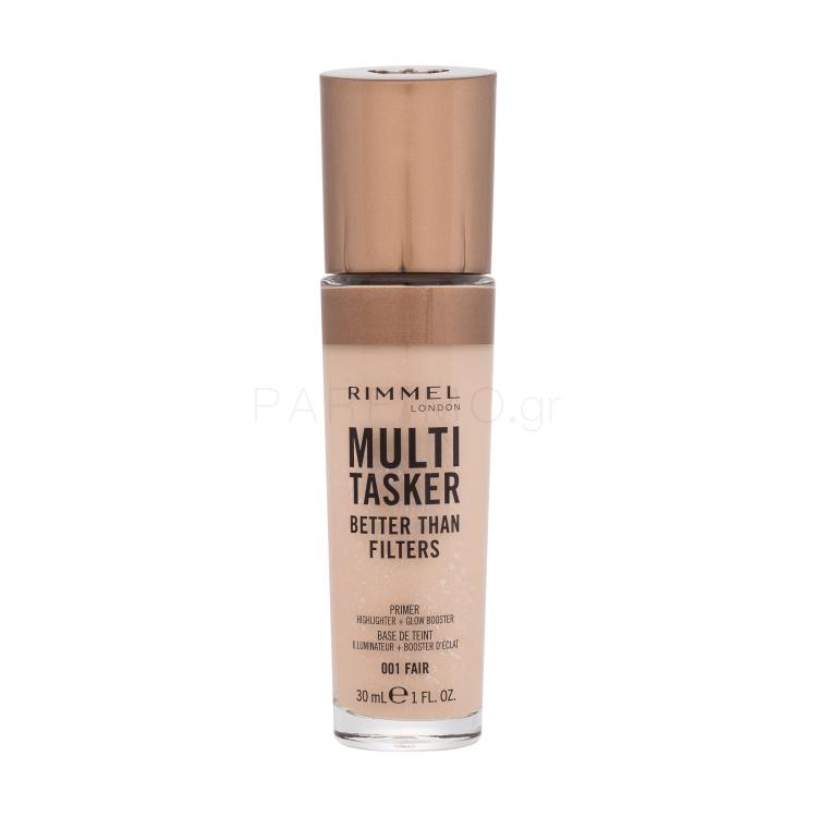 Rimmel London Multi Tasker Better Than Filters Βάση μακιγιαζ για γυναίκες 30 ml Απόχρωση 001 Fair