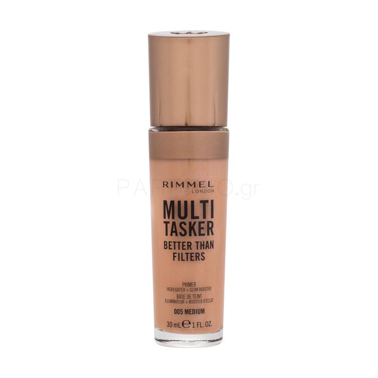 Rimmel London Multi Tasker Better Than Filters Βάση μακιγιαζ για γυναίκες 30 ml Απόχρωση 005 Medium