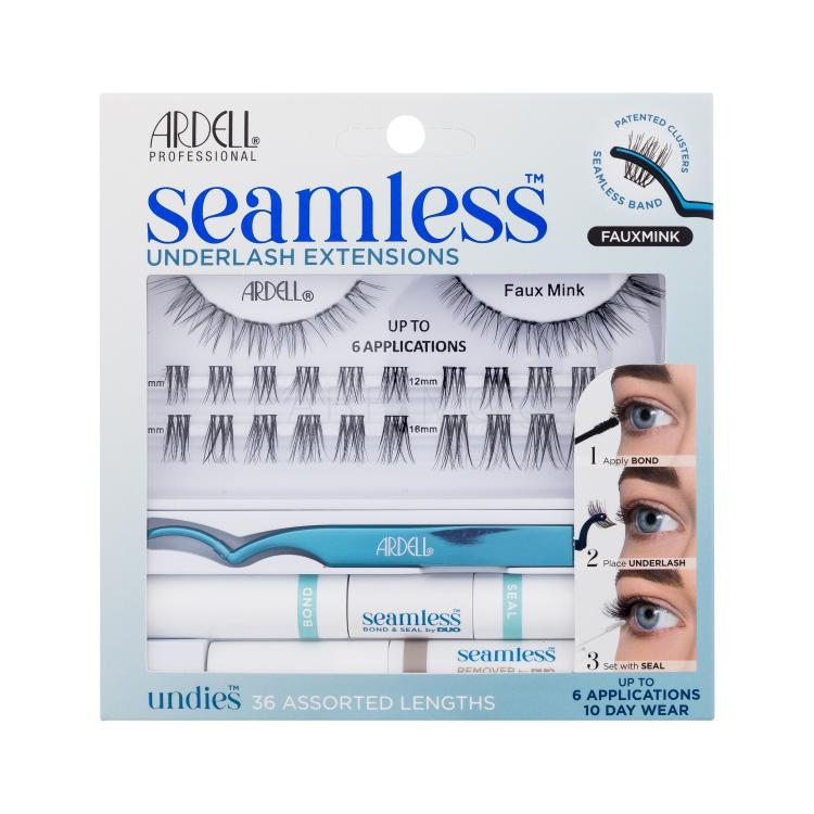 Ardell Seamless Underlash Extensions Faux Mink Ψεύτικες βλεφαρίδες για γυναίκες Σετ