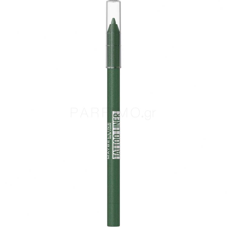 Maybelline Tattoo Liner Gel Pencil Μολύβι για τα μάτια για γυναίκες 1,3 gr Απόχρωση 817 Hunter Green