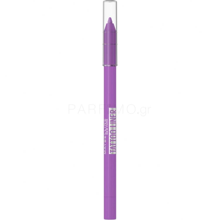 Maybelline Tattoo Liner Gel Pencil Μολύβι για τα μάτια για γυναίκες 1,3 gr Απόχρωση 801 Purple Pop