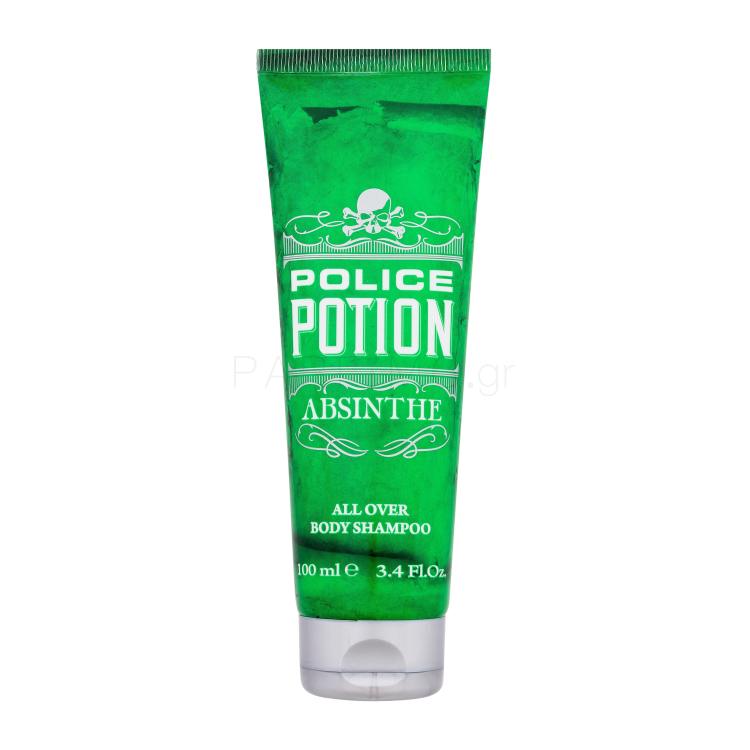 Police Potion Absinthe Σαμπουάν για άνδρες 100 ml