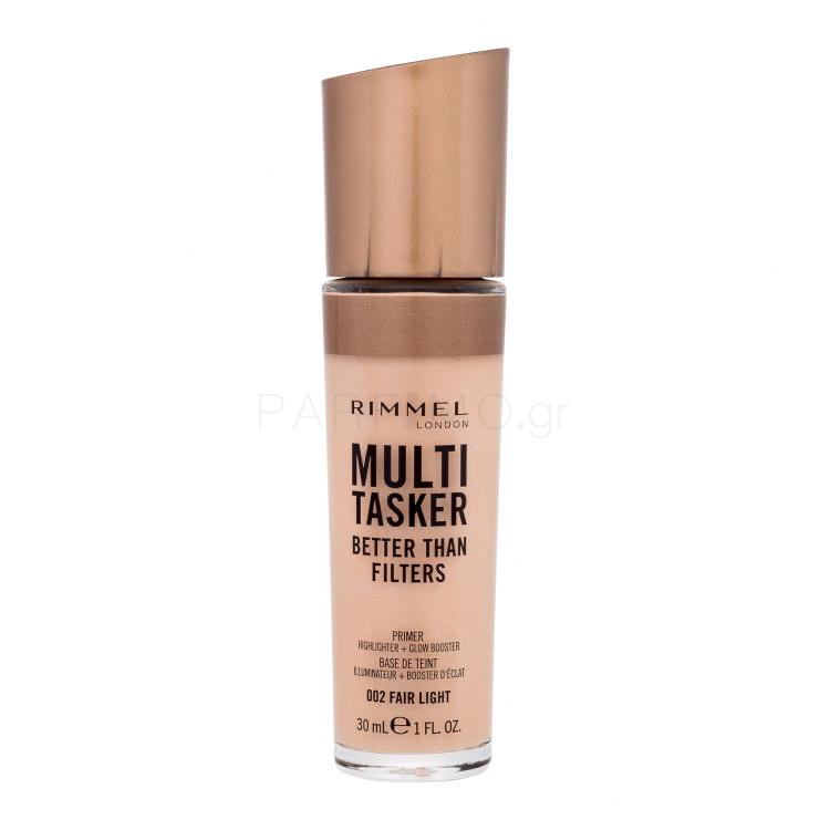 Rimmel London Multi Tasker Better Than Filters Βάση μακιγιαζ για γυναίκες 30 ml Απόχρωση 002 Fair Light