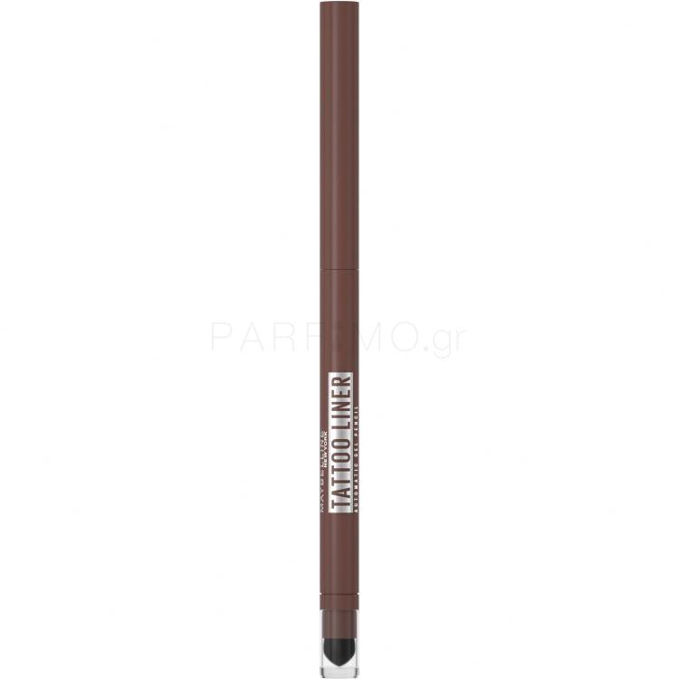 Maybelline Tattoo Liner Smokey Μολύβι για τα μάτια για γυναίκες 1,3 gr Απόχρωση 040 Brown