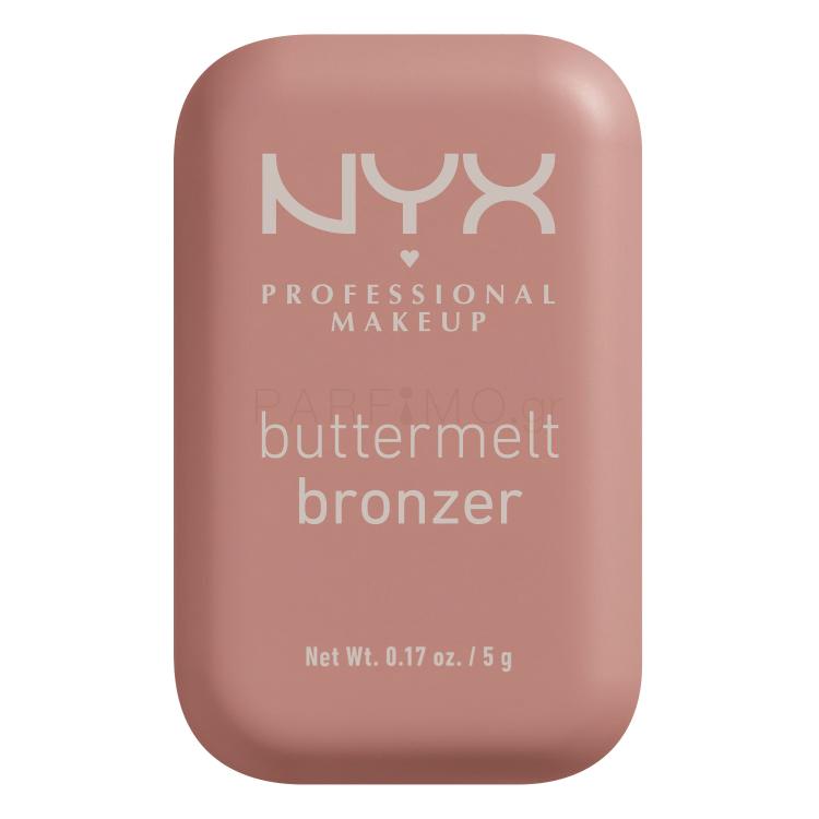 NYX Professional Makeup Buttermelt Bronzer Bronzer για γυναίκες 5 gr Απόχρωση 01 Butta Cup