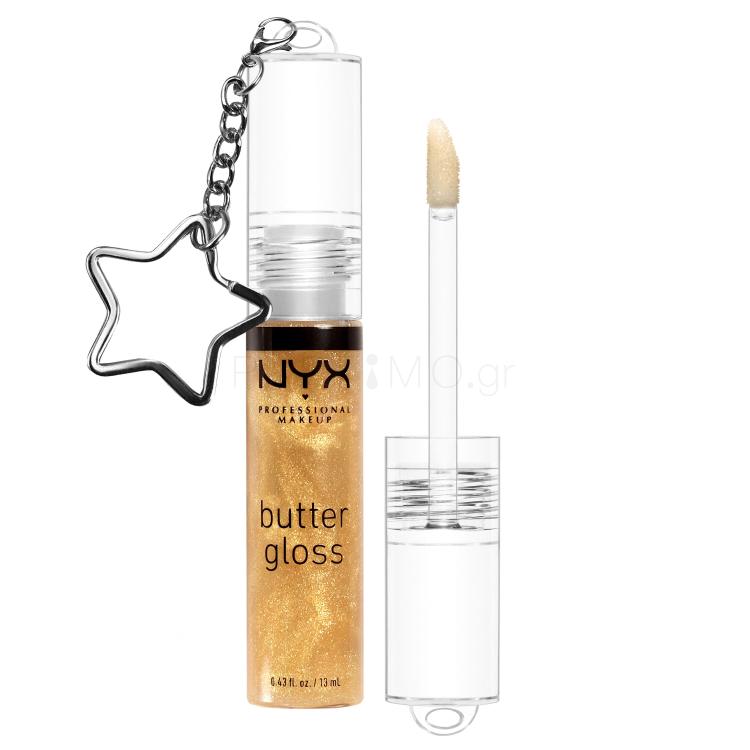 NYX Professional Makeup Butter Gloss Limited Edition Lip Gloss για γυναίκες 13 ml Απόχρωση 25K Gold