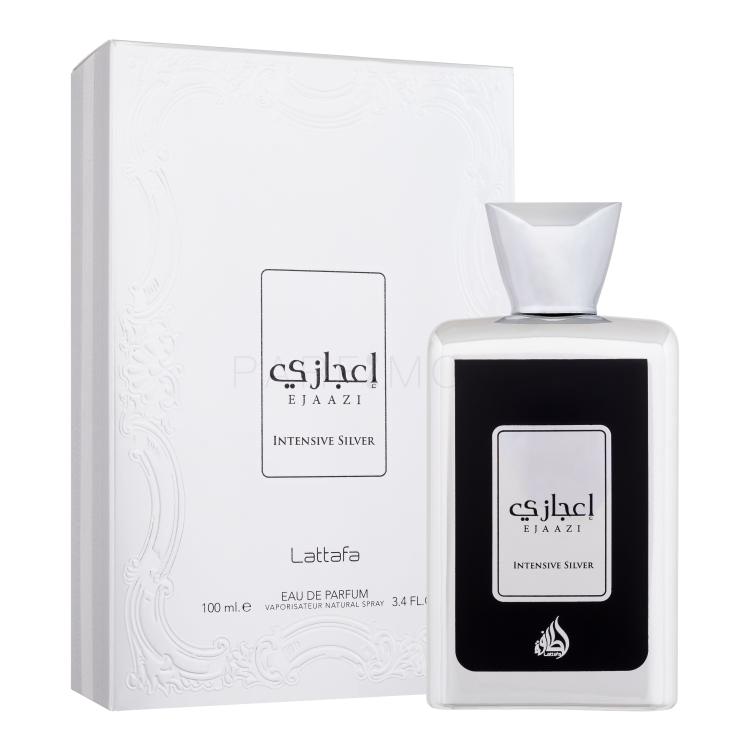 Lattafa Ejaazi Intensive Silver Eau de Parfum 100 ml ελλατωματική συσκευασία