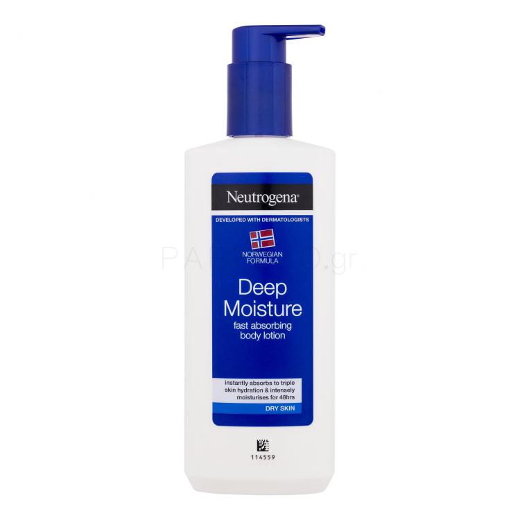 Neutrogena Norwegian Formula Deep Moisture Dry Skin Λοσιόν σώματος 250 ml