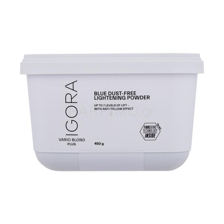 Schwarzkopf Professional Igora Vario Blond Plus Blue Dust-Free Lightening Powder Βαφή μαλλιών για γυναίκες 450 gr